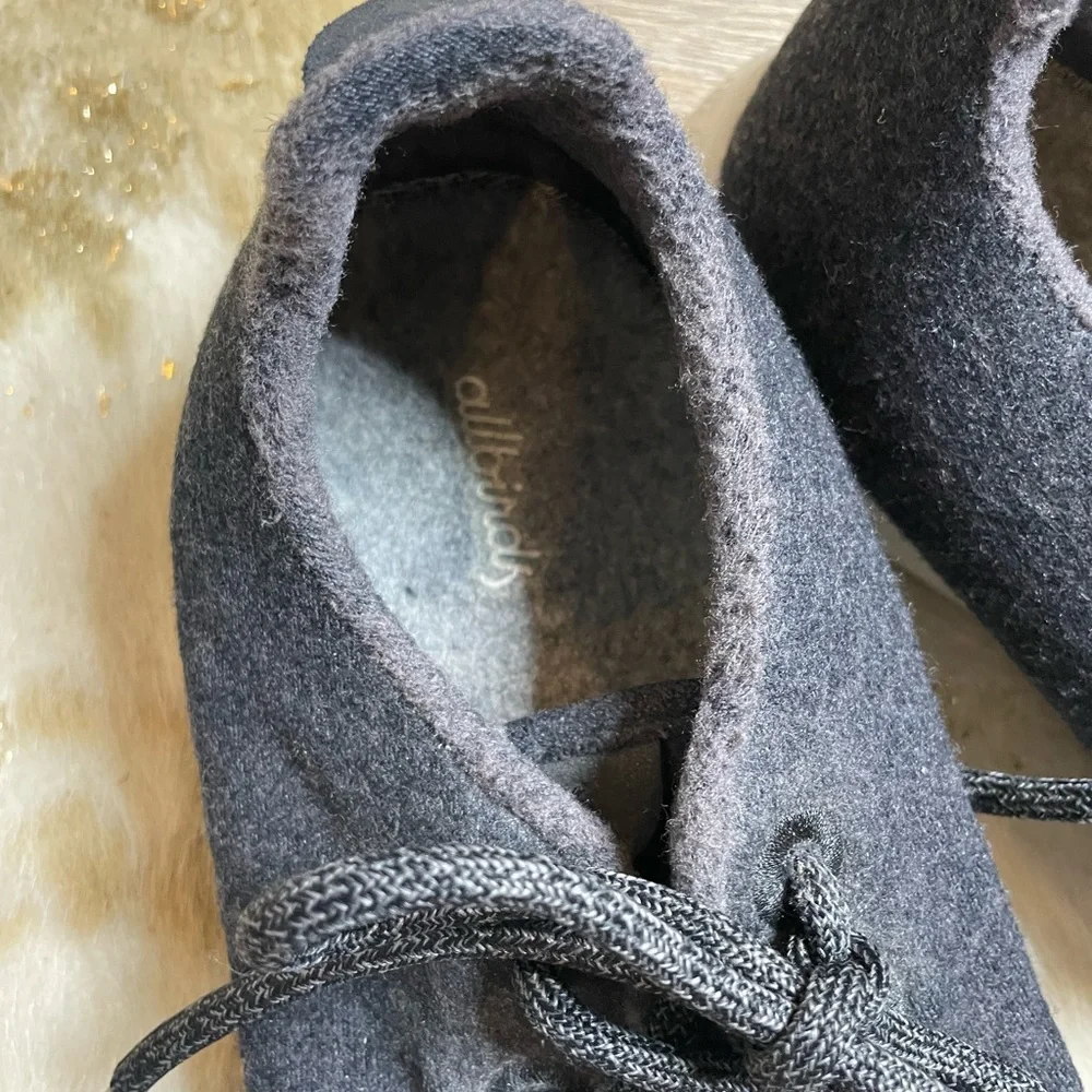 Allbirds grey merino wool grey sneakers mens 11 - Picture 2 of 5